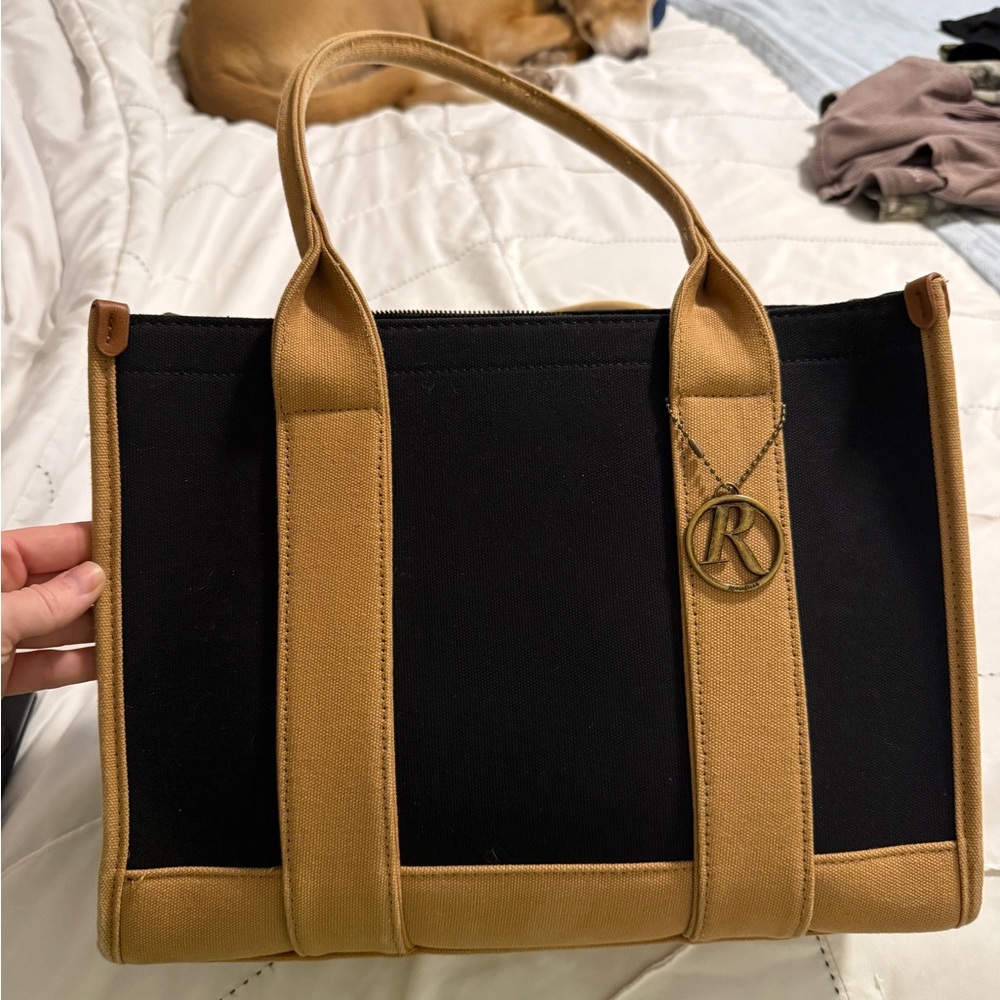 Remington Black and Tan Tote Bag